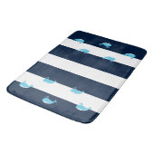 Bath Mat - Light Blue Whale Badematte (Schrägansicht)
