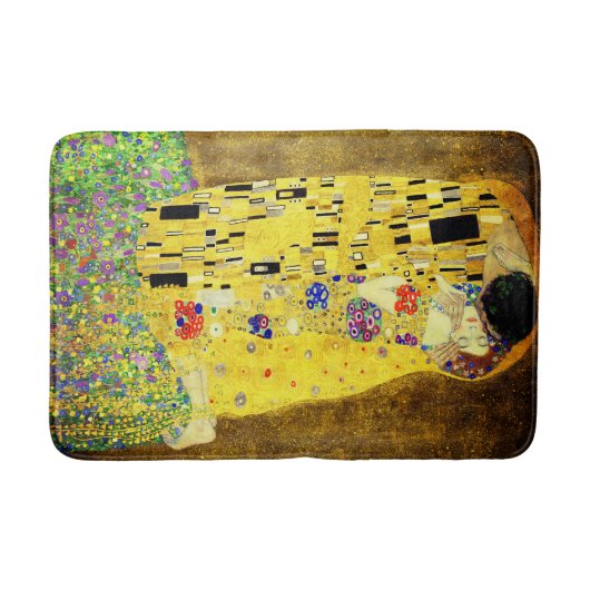 Bath Mat mit Klimts Kuss Badematte (Vorderseite)