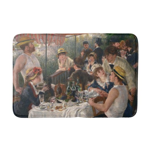 Bath Mat mit Renoir Luncheon Party Print Badematte (Vorderseite)