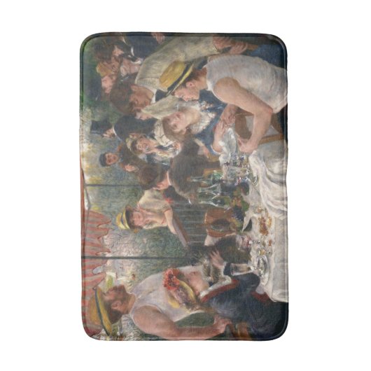 Bath Mat mit Renoir Luncheon Party Print Badematte (Vorderseite Vertikal)