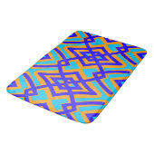 Bath Mat, Multicolor modernes klassisches Design B Badematte (Schrägansicht)