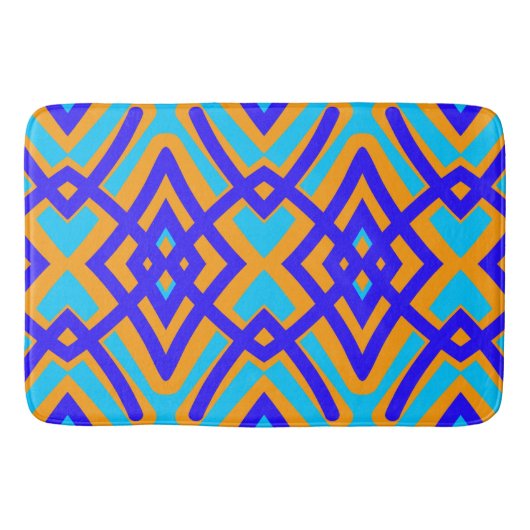 Bath Mat, Multicolor modernes klassisches Design B Badematte (Vorderseite)