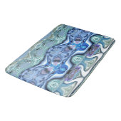 Bath Mat, Multicolor modernes klassisches Design B Badematte (Schrägansicht)