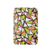 Bath Mat Nahtlose geometrische Dreiecke Badematte (Vorderseite Vertikal)