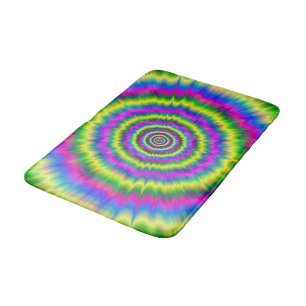 Bath Mat Neon Explosion Badematte