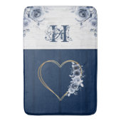 Bath Mat Ocean Theme Chic Badematte (Vorderseite Vertikal)