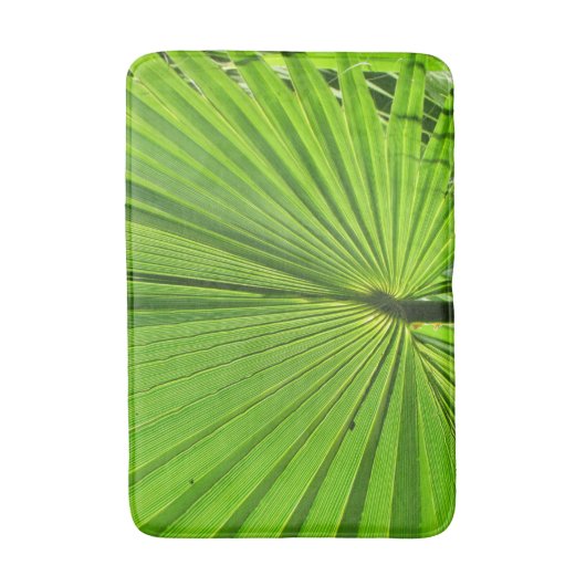 Bath Mat - Palm Frond Badematte (Vorderseite Vertikal)
