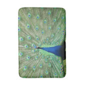 Bath Mat - Peacock Badematte (Vorderseite Vertikal)