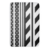 Bath Mat/Polka Punkte und Streifen Badematte (Vorderseite Vertikal)