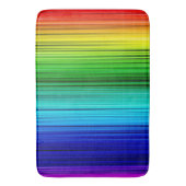 Bath Mat/Rainbow Badematte (Vorderseite Vertikal)