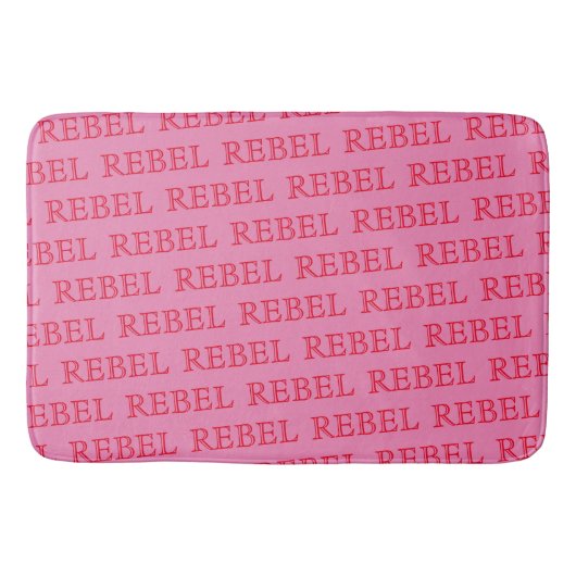 Bath Mat - REBEL Badematte (Vorderseite)