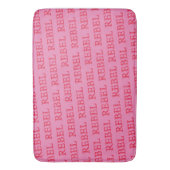 Bath Mat - REBEL Badematte (Vorderseite Vertikal)