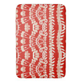 Bath Mat, Rot Farbe Modernes klassisches Design Ba Badematte (Vorderseite Vertikal)