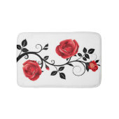 Bath Mat-Rote Rose Badematte (Vorderseite)