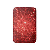 Bath Mat: Rote Sterne Badematte (Vorderseite Vertikal)