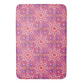 Bath Mat roter Böhm abstrakt Badematte (Vorderseite Vertikal)