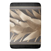 Bath Mat/Skulpturierte Bananenblätter2/Badematte Badematte (Vorderseite Vertikal)