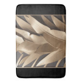 Bath Mat/Skulpturierte Bananenleder/Bath Mat Badematte (Vorderseite Vertikal)