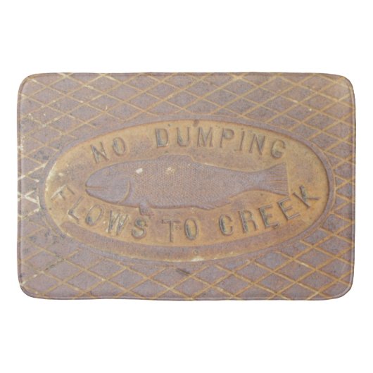 Bath Mat - Street Architecture Fish Badematte (Vorderseite)