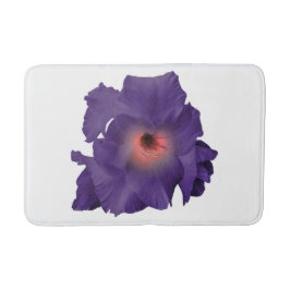 Bath Mat Sword Lily Indigo Pink Badematte