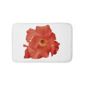 Bath Mat Sword Lily Red Yellow Badematte (Vorderseite)