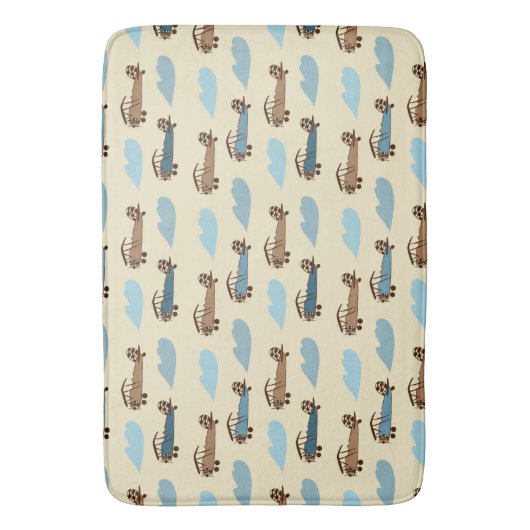 Bath Mat Toy AirPlane Badematte (Vorderseite Vertikal)