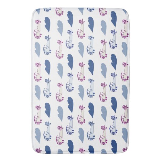 Bath Mat Toy Airplane Badematte (Vorderseite Vertikal)