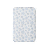 Bath Mat - Winter Pattern Badematte (Vorderseite Vertikal)