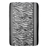 Bath Mat/Zebra-Muster Badematte (Vorderseite Vertikal)