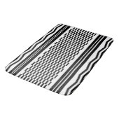 Bath Mat/Zig Zags und Checked Badematte (Schrägansicht)