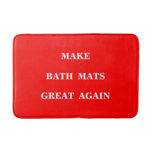 Bath Mats wieder großartig machen Badematte (Vorderseite)