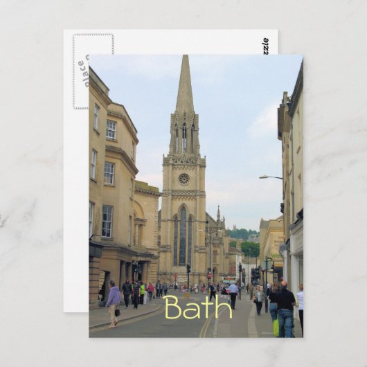 Bath Postkarte (Vorne/Hinten)