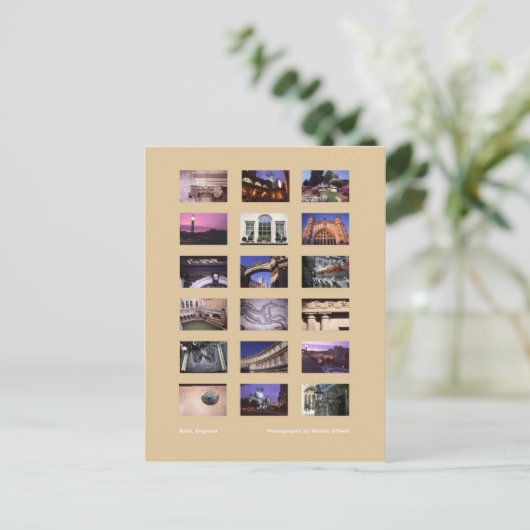 Bath Postkarte (Stehend Vorderseite)