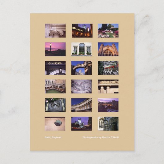 Bath Postkarte (Vorderseite)