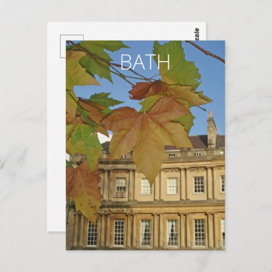 Bath Postkarte (Vorne/Hinten)