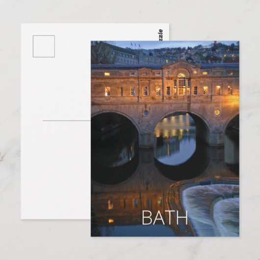 Bath Postkarte (Vorne/Hinten)