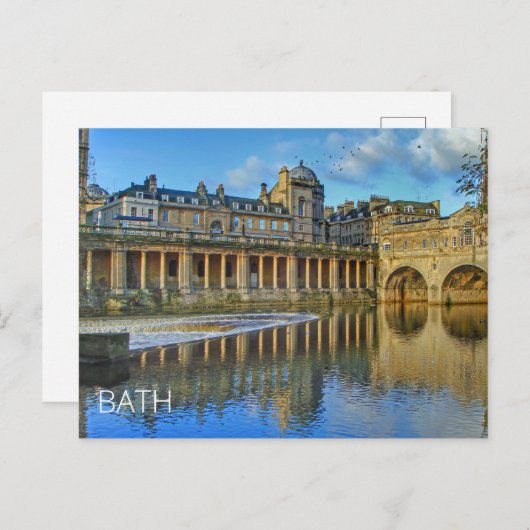 Bath Postkarte (Vorne/Hinten)