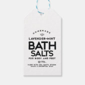 Bath Salts Gift Tag Geschenkanhänger (Vorderseite)