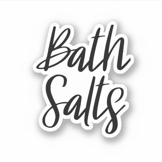 Bath Salze Speichersticker Aufkleber (Vorderseite)