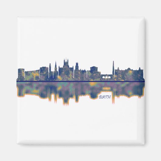 Bath Skyline Magnet (Vorne)