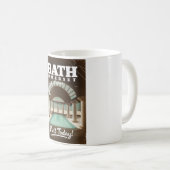 Bath Somerset England Reiseplakat Kaffeetasse (VorderseiteRechts)