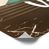 Bath Somerset England Reiseplakat Poster (Ecke)