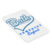 Bath Somerset Reiselogo Magnet (Rechte Seite)