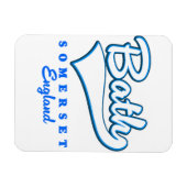 Bath Somerset Reiselogo Magnet (Horizontal)