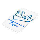 Bath Somerset Reiselogo Magnet (Linke Seite)