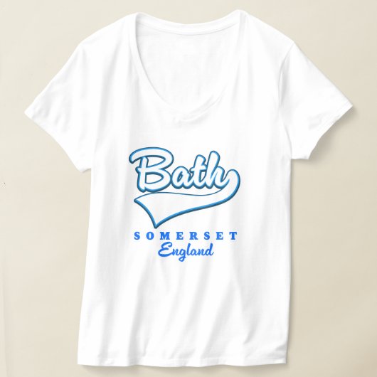 Bath Somerset Reiselogo T-Shirt (Ablage )