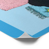 Bath Time Abstrakt Poster (Ecke)