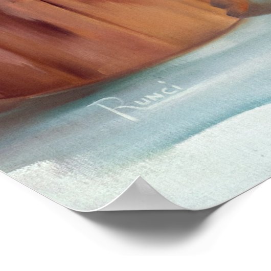 Bath Time Button up Poster (Ecke)