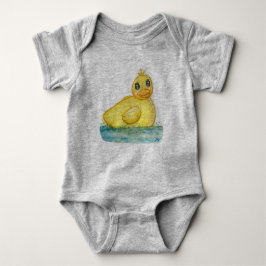 Bath Time Ducky Baby Strampler