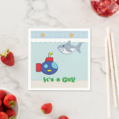 Bath Time Fancies Babydusche Napkins Serviette (Beispiel)
